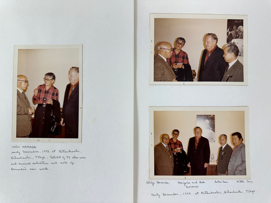 Combined Estates Online Auction Featuring Japan's Top Mingei (Folk Craft) Potters Including Shoji Hamada, Atsuya Hamada & Kawai Kanjiro