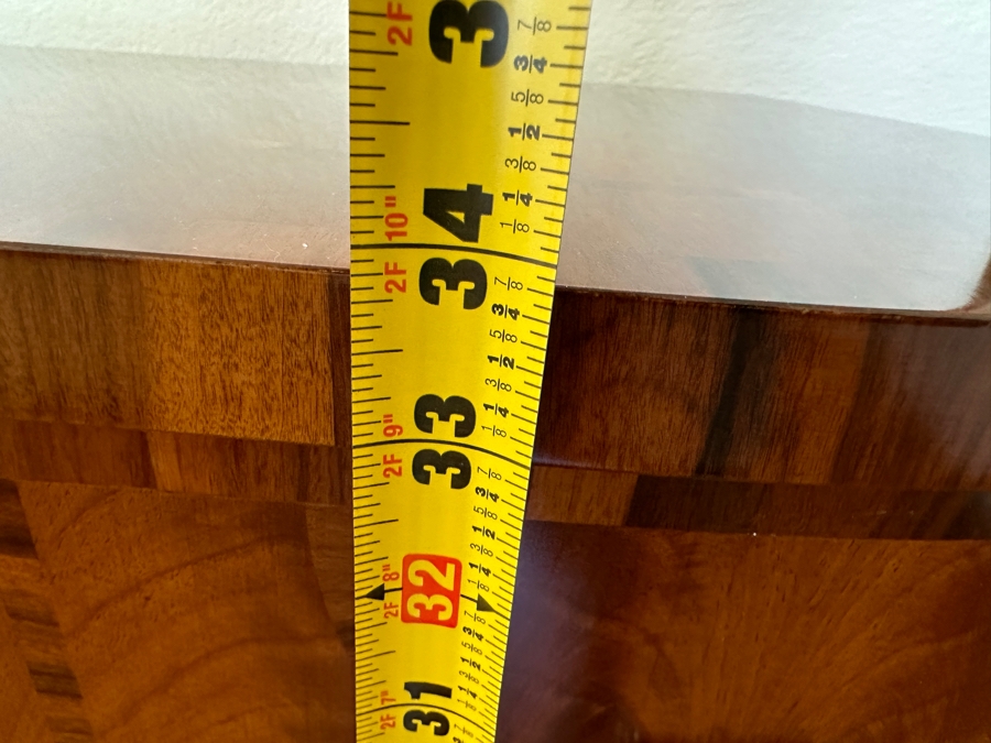 Colombo Mobili Biedermeier Style Chest of Drawers Plume Walnut, Palisanderwood, Geometric Inlays, Bronze mountings 43.25'W  x 19.75'D x 33.5'H Retails At Baker Furniture Laguna Niguel For $7,000 [Photo 17]