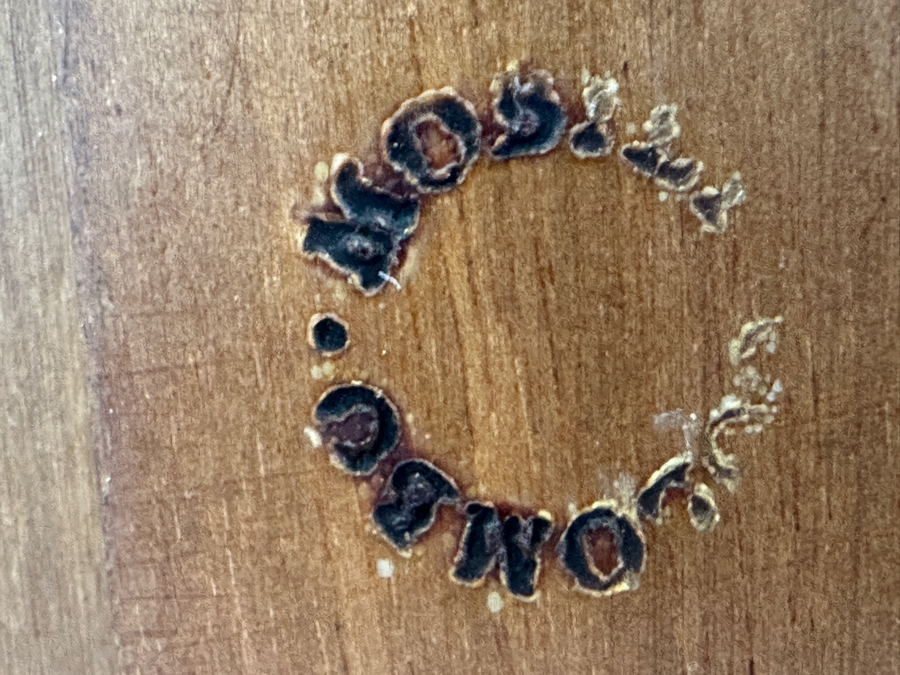 Colombo Mobili Biedermeier Style Chest of Drawers Plume Walnut, Palisanderwood, Geometric Inlays, Bronze mountings 43.25'W  x 19.75'D x 33.5'H Retails At Baker Furniture Laguna Niguel For $7,000 [Photo 10]