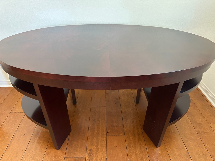 Thomas O'Brien for Hickory Chair Darlington Mahogany Oval Writing Desk 60'W x 36'D x 30'H [Photo 8]