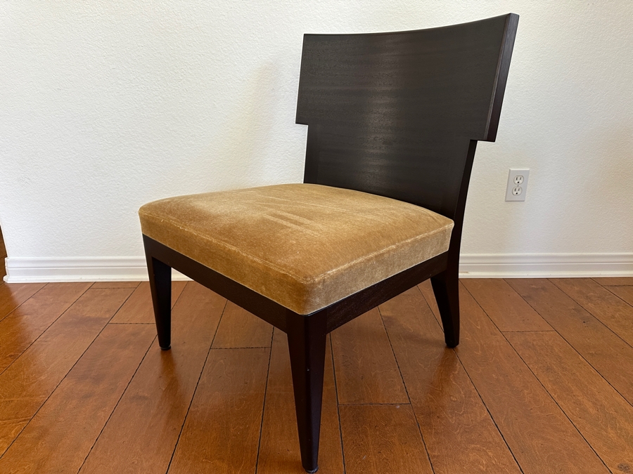 Cyclade Slipper Chair by Christian Liaigre for Holly Hunt, Made in USA 1990's
 [Photo 3]