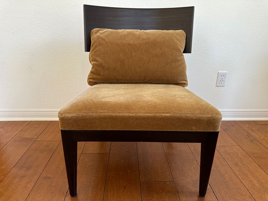 Cyclade Slipper Chair by Christian Liaigre for Holly Hunt, Made in USA 1990's
 [Photo 2]