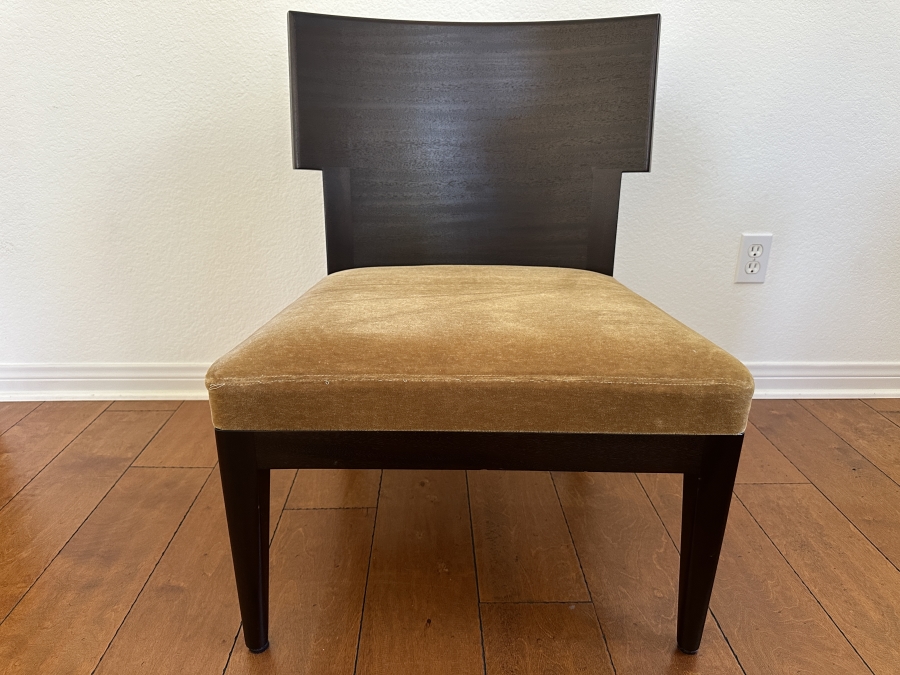 Cyclade Slipper Chair by Christian Liaigre for Holly Hunt, Made in USA 1990's
