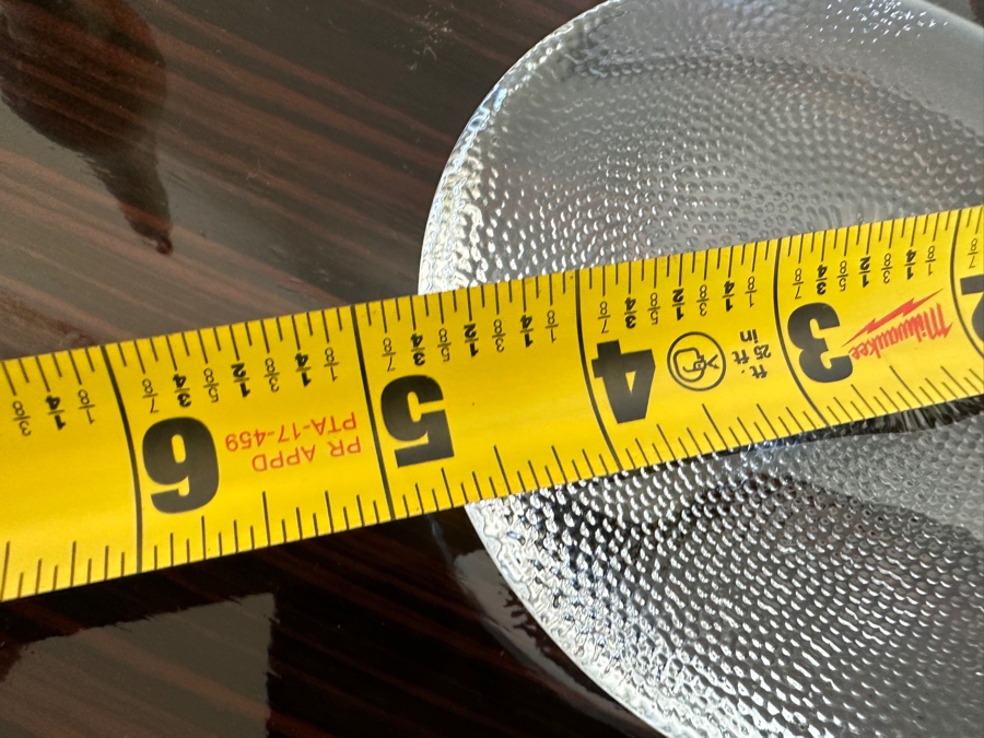 Set of Three Nappi Crystal Candleholders by Iittala, Finland 4.75'W [Photo 6]