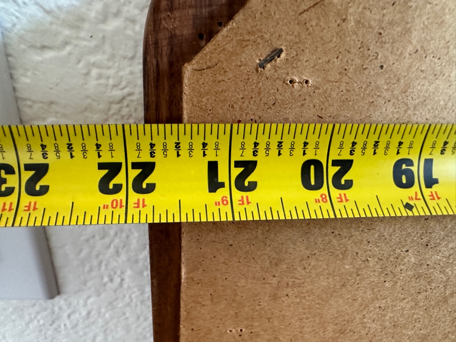 Set Of Two Teak Wood Framed Mirrors 22'W x 46'H [Photo 7]