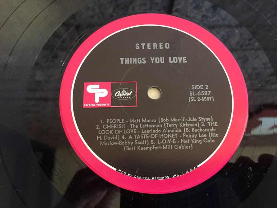 Things You Love - Collector's Album - Limited Edition - Capitol Records - SL-6587 [Photo 7]