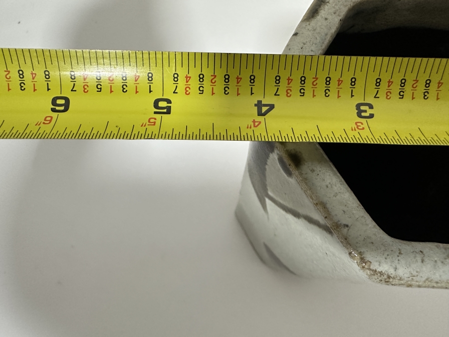 Shoji Hamada (1894-1978, Japanese) Original Studio Pottery Hexagonal Brush Holder / Vase Vintage 1972 4'W X 7.75'H - Started The Mingei (Folk-Art) Movement In Japan - Declared A 'Living National Treasure' In 1955 Estimate $7,000-$10,000 [Photo 16]