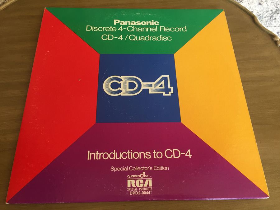Introductions To CD-4 - Quadradisc- Panasonic - DPD2-0044