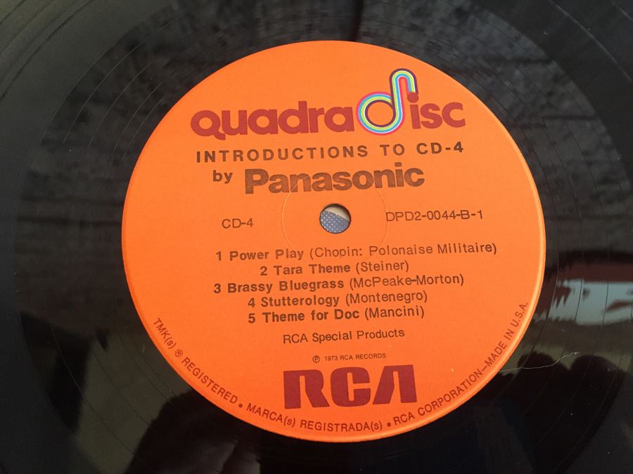 Introductions To CD-4 - Quadradisc- Panasonic - DPD2-0044 [Photo 8]