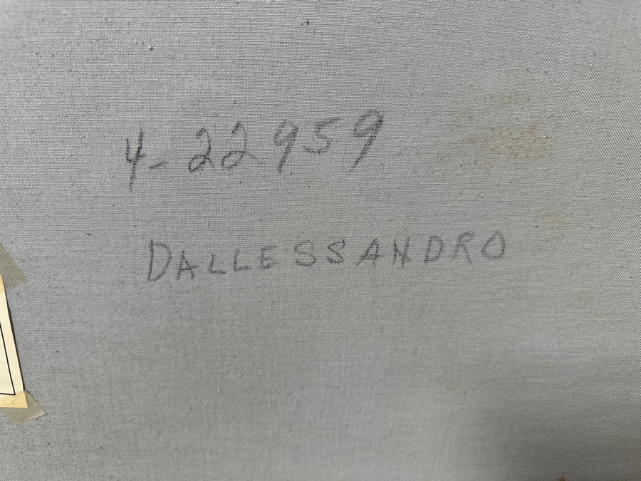 Dallessandro Still Life Painting On Canvas 24'W X 36'H 28.5'W X 40.5'H [Photo 10]
