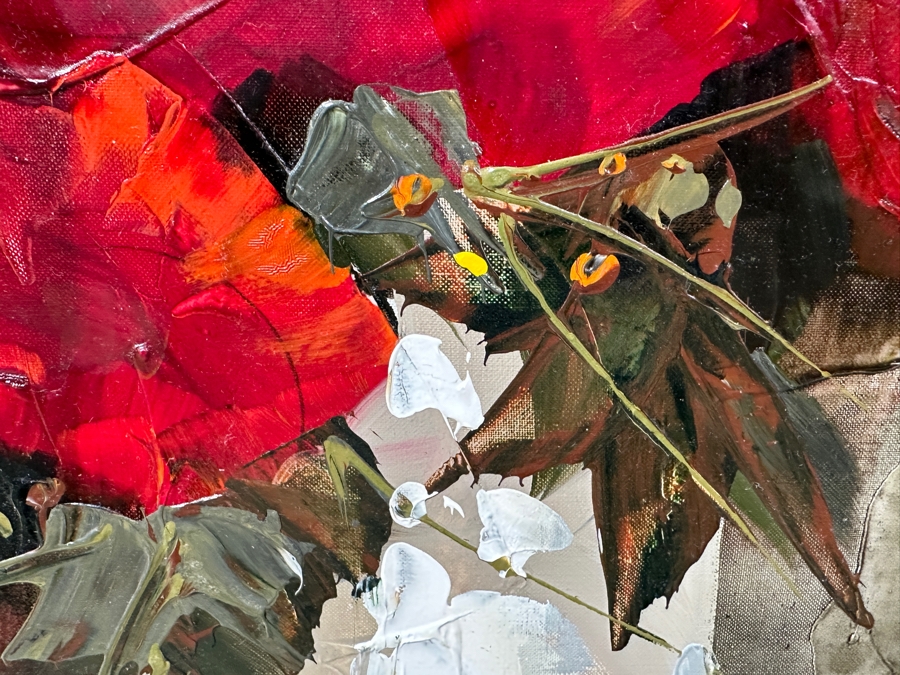 Dallessandro Still Life Painting On Canvas 24'W X 36'H 28.5'W X 40.5'H [Photo 3]