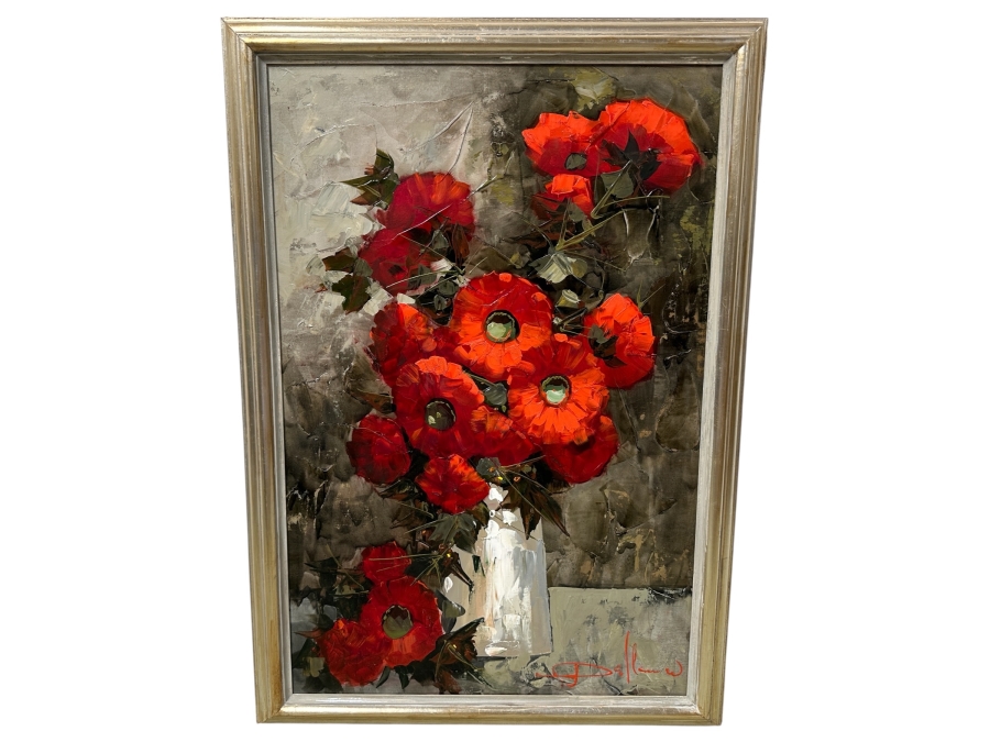 Dallessandro Still Life Painting On Canvas 24'W X 36'H 28.5'W X 40.5'H