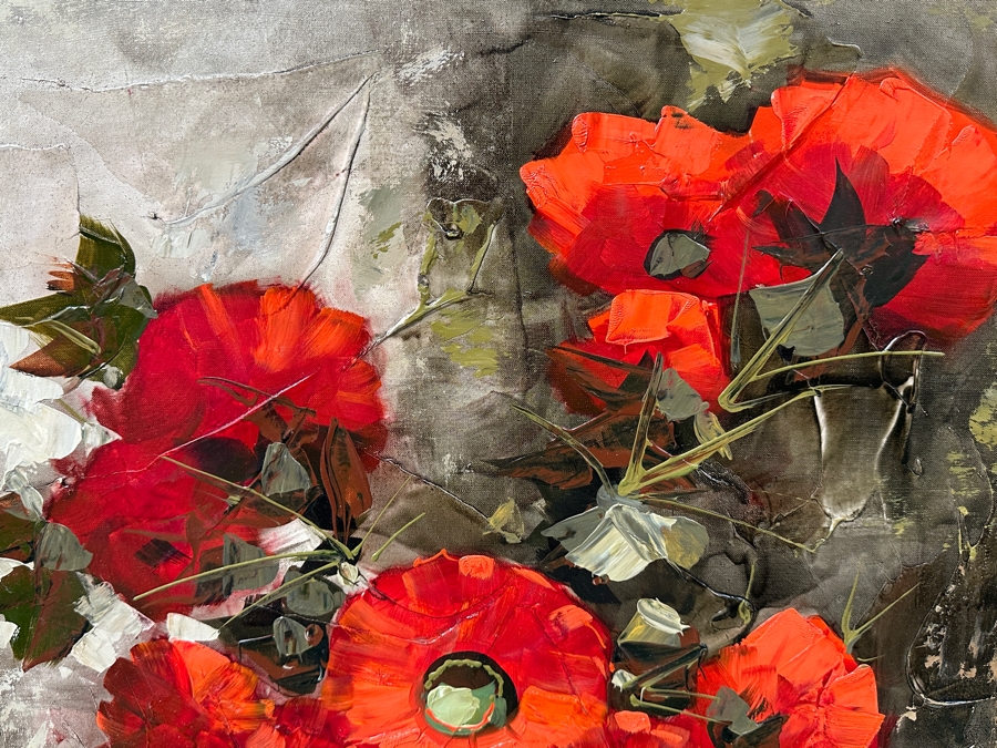 Dallessandro Still Life Painting On Canvas 24'W X 36'H 28.5'W X 40.5'H [Photo 5]