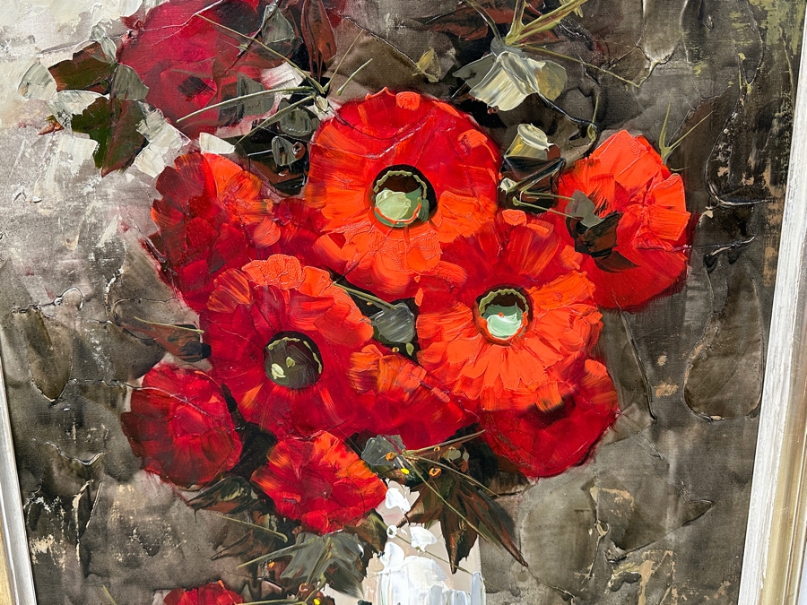 Dallessandro Still Life Painting On Canvas 24'W X 36'H 28.5'W X 40.5'H [Photo 2]