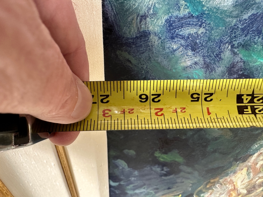 Jose Royo (B. 1941, Spanish) Limited Edition Serigraph Titled 'El Paseo' 24' X 35' Framed 42' X 49' Hand Signed And Numbered 145 Of 235 (Panel Edition) Retailed For $6,500 [Photo 8]