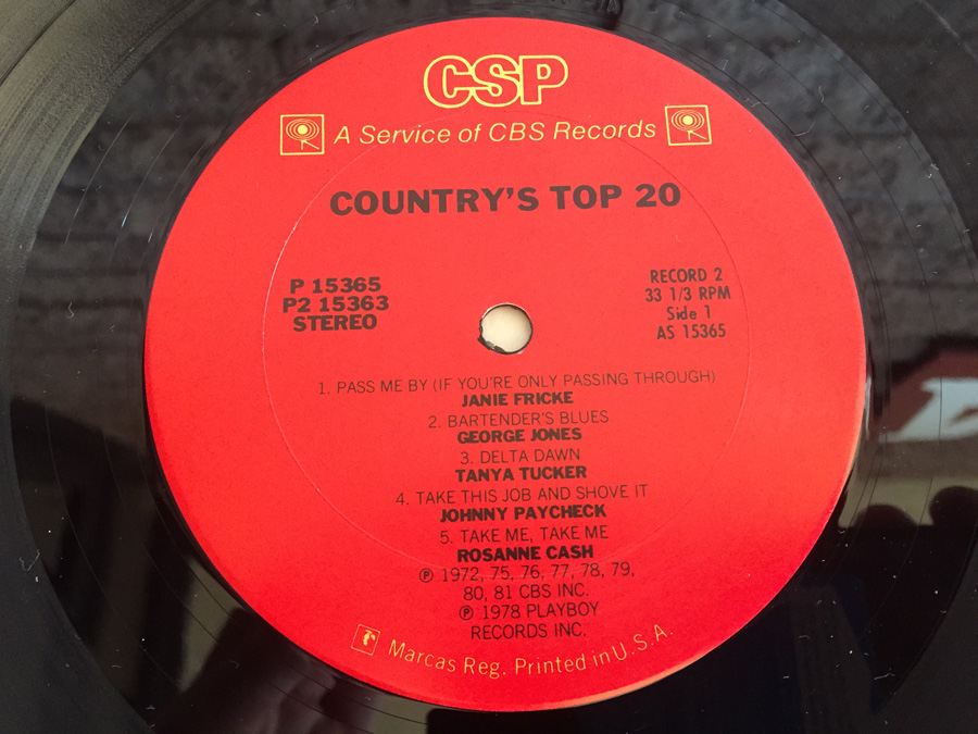 Country's Top Twenty - CBS Records - AS 15364 [Photo 8]