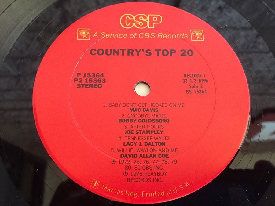 Country's Top Twenty - CBS Records - AS 15364 [Photo 6]