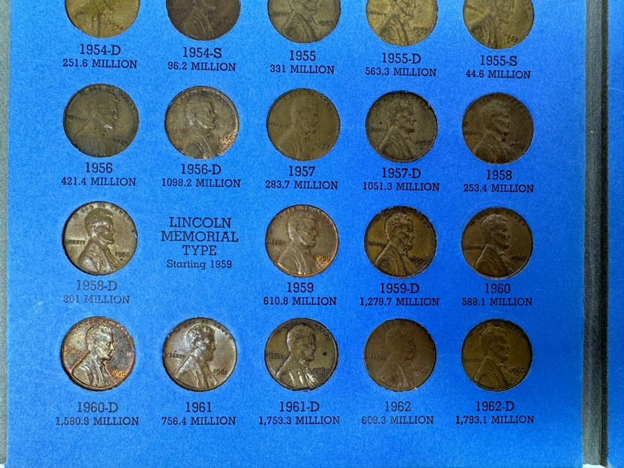 Just Added - Complete Lincoln Head Cent Penny Collection Starting From 1941-1974 [Photo 8]