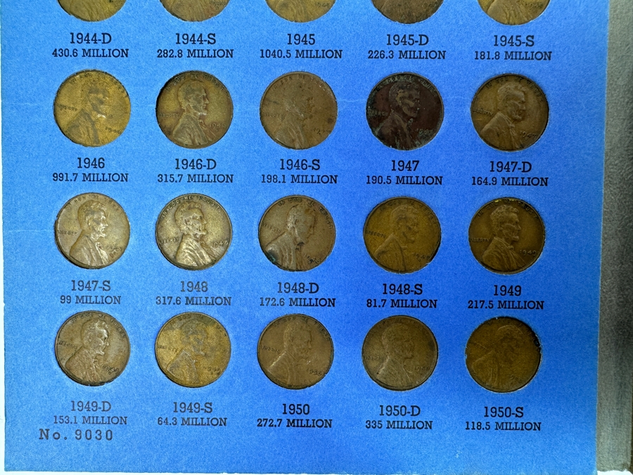 Just Added - Complete Lincoln Head Cent Penny Collection Starting From 1941-1974 [Photo 5]