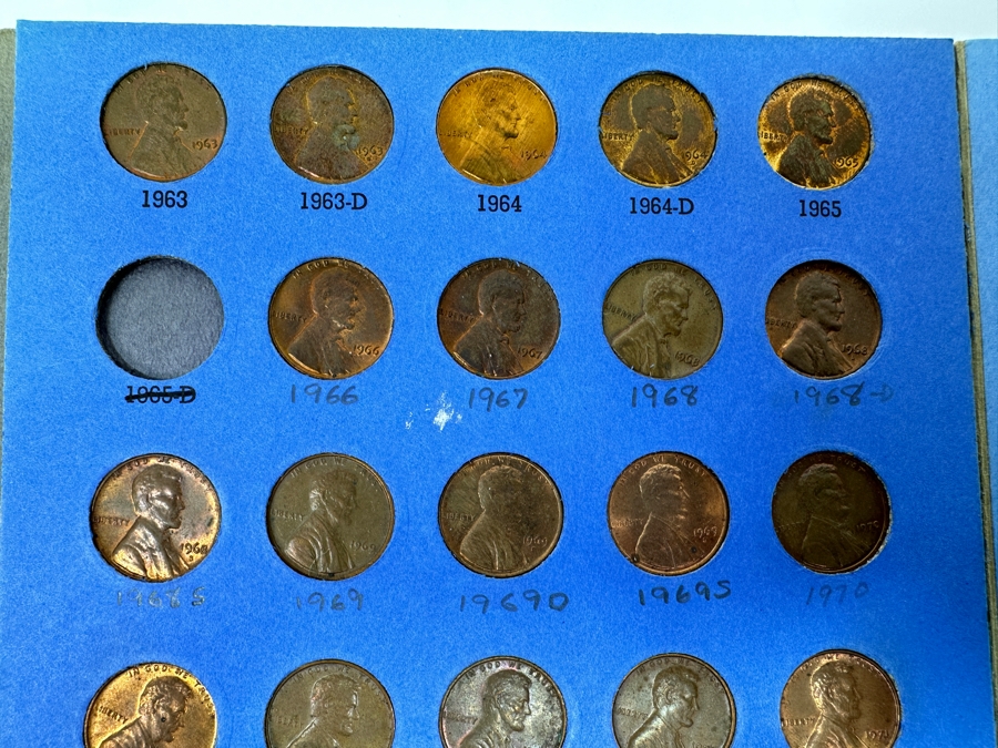 Just Added - Complete Lincoln Head Cent Penny Collection Starting From 1941-1974 [Photo 10]
