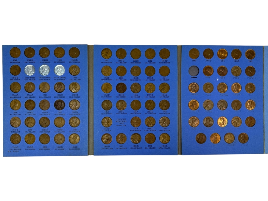Just Added - Complete Lincoln Head Cent Penny Collection Starting From 1941-1974
