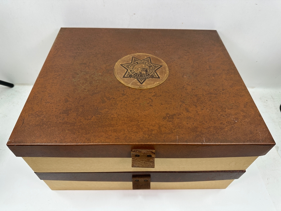 Just Added - Pair Of California Highway Patrol Boxes With Metal Lids 18'W X 15.5'D X 5'H [Photo 9]