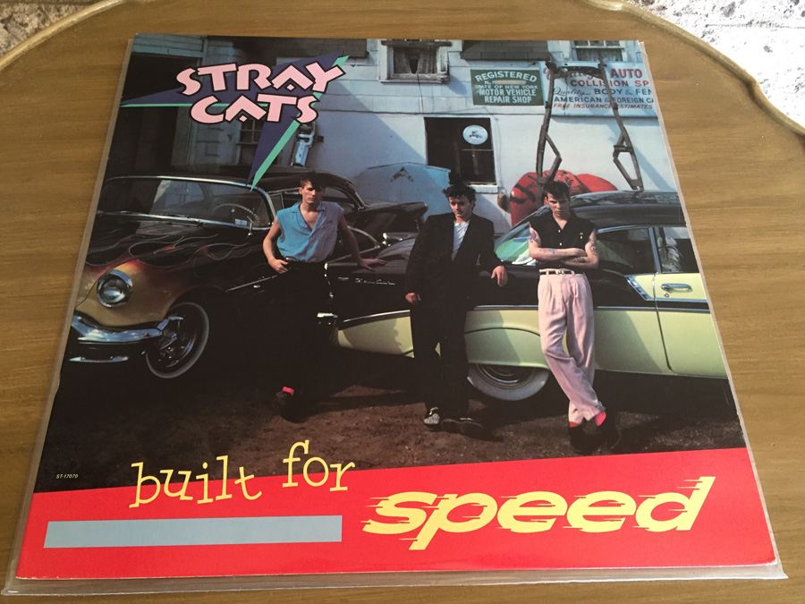 Stray Cats ‎- Built For Speed - EMI America ‎- ST-17070