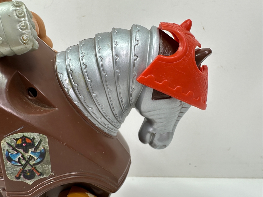 Just Added - Vintage 1983 Mattel Masters Of The Universe (MOTO) Stridor Mechanical War Horse Action Figure With Fisto Figure
 [Photo 4]