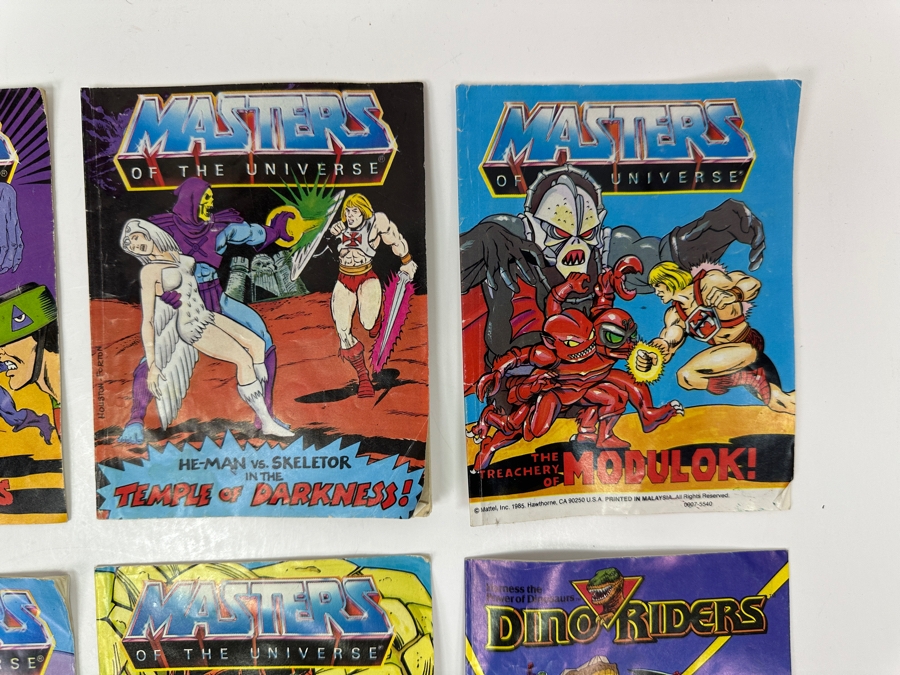 Just Added - (12) Vintage Masters Of The Universe Comic Books Collection Featuring He-Man And Skeletor In Various Adventures And Battles [Photo 3]