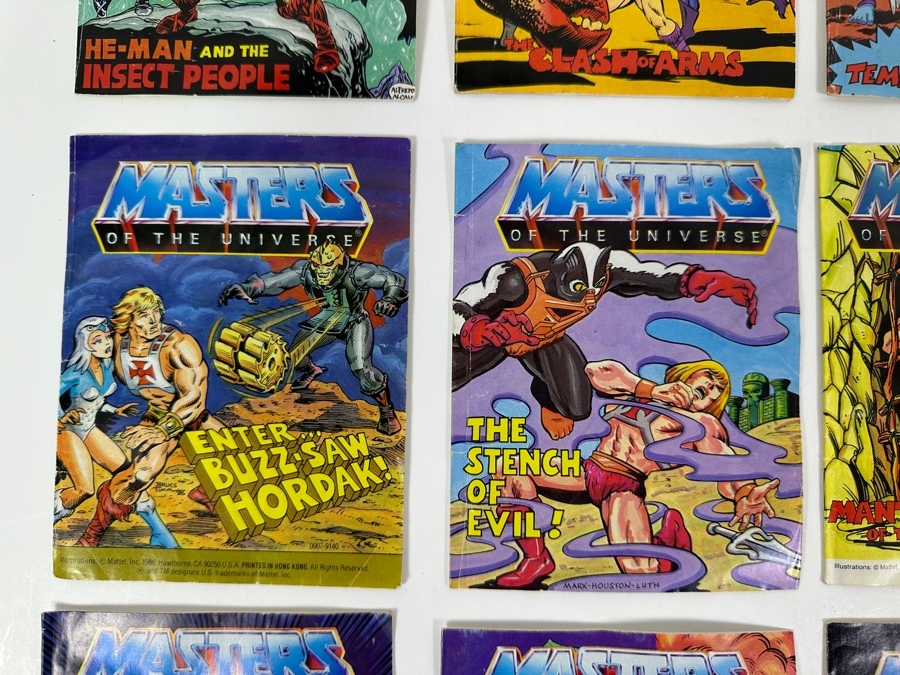 Just Added - (12) Vintage Masters Of The Universe Comic Books Collection Featuring He-Man And Skeletor In Various Adventures And Battles [Photo 5]
