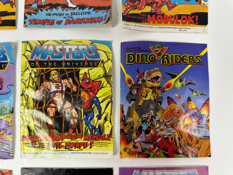 Just Added - (12) Vintage Masters Of The Universe Comic Books Collection Featuring He-Man And Skeletor In Various Adventures And Battles [Photo 4]