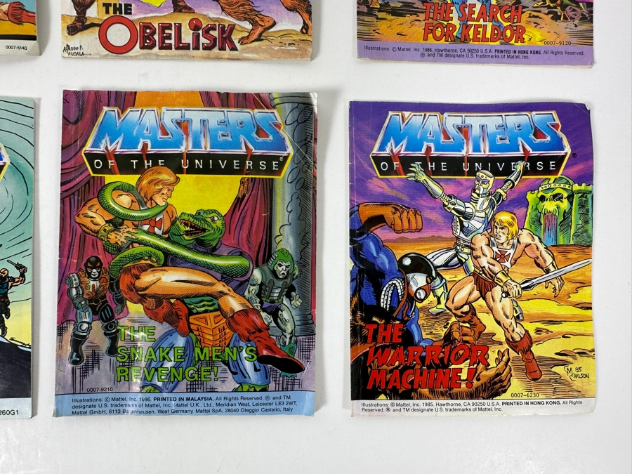 Just Added - (9) Vintage Masters Of The Universe Comic Books Collection Featuring He-Man And Skeletor In Various Adventures And Battles [Photo 5]