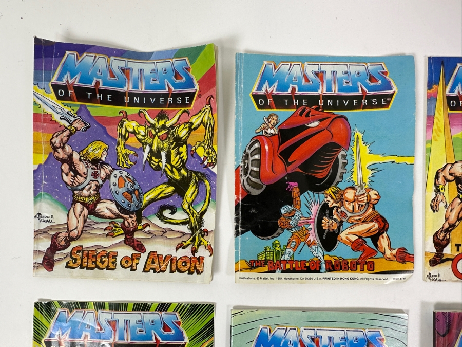 Just Added - (9) Vintage Masters Of The Universe Comic Books Collection Featuring He-Man And Skeletor In Various Adventures And Battles [Photo 3]