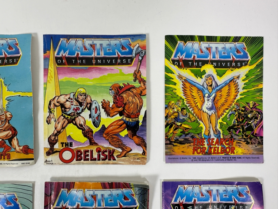 Just Added - (9) Vintage Masters Of The Universe Comic Books Collection Featuring He-Man And Skeletor In Various Adventures And Battles [Photo 4]