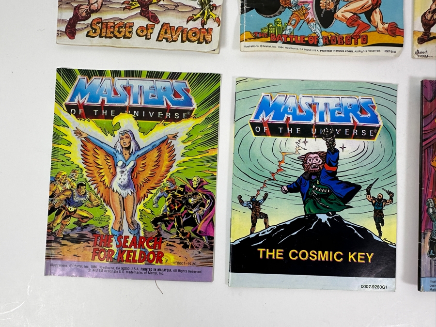 Just Added - (9) Vintage Masters Of The Universe Comic Books Collection Featuring He-Man And Skeletor In Various Adventures And Battles [Photo 6]