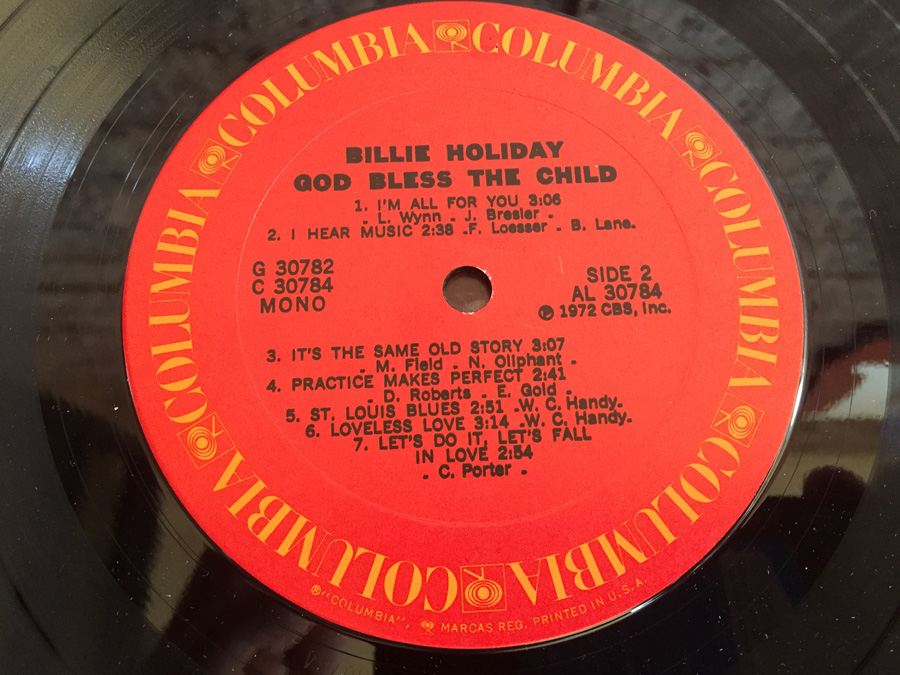 Billie Holiday ‎- God Bless The Child - Columbia ‎- G 30782 [Photo 8]
