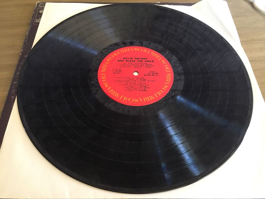 Billie Holiday ‎- God Bless The Child - Columbia ‎- G 30782 [Photo 9]