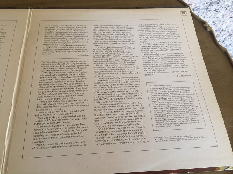 Billie Holiday ‎- God Bless The Child - Columbia ‎- G 30782 [Photo 4]