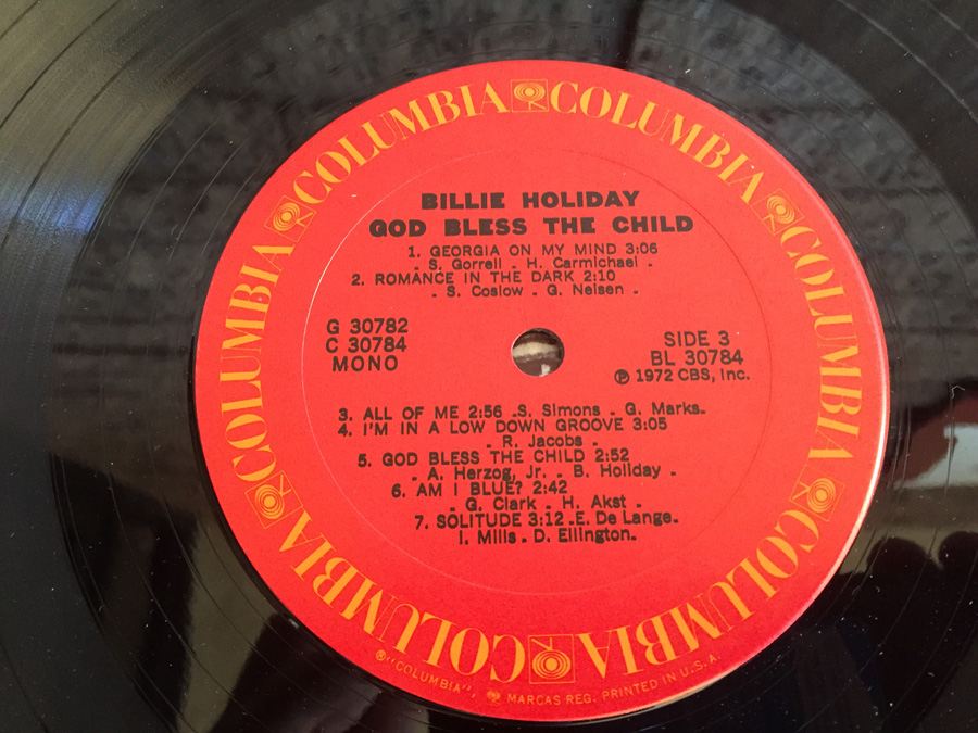 Billie Holiday ‎- God Bless The Child - Columbia ‎- G 30782 [Photo 6]