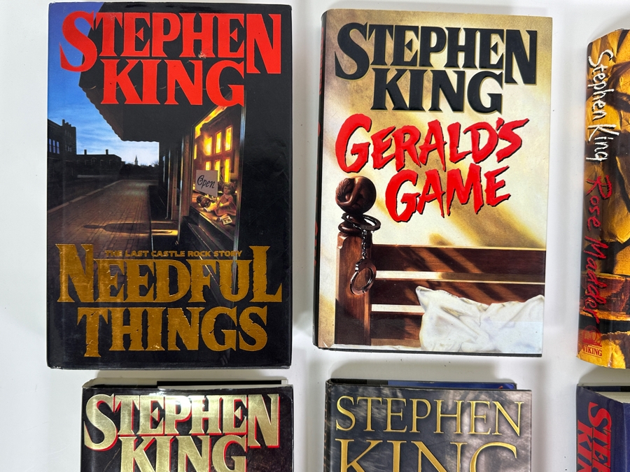 Just Added - (6) Stephen King Hardcover Books [Photo 2]