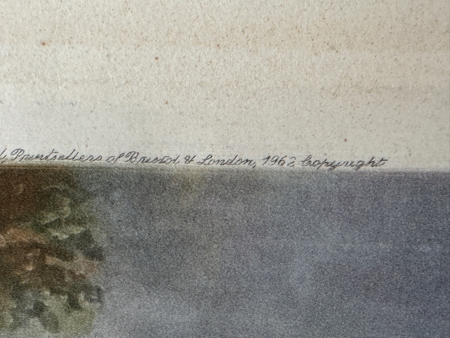 Just Added - Vintage 1962 Lawrence Josset Engraving Of David Allan's Painting William Inglis, C. 1712-1792 - Surgeon And Captain Of The Honourable Company Of Edinburgh Golfers Published By Frost & Reed (Bristol, England) Signed Lower Right 18.5 X 24 [Photo 23]