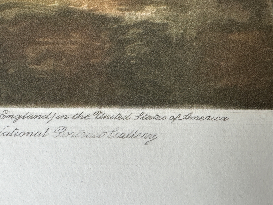 Just Added - Vintage 1962 Lawrence Josset Engraving Of David Allan's Painting William Inglis, C. 1712-1792 - Surgeon And Captain Of The Honourable Company Of Edinburgh Golfers Published By Frost & Reed (Bristol, England) Signed Lower Right 18.5 X 24 [Photo 14]