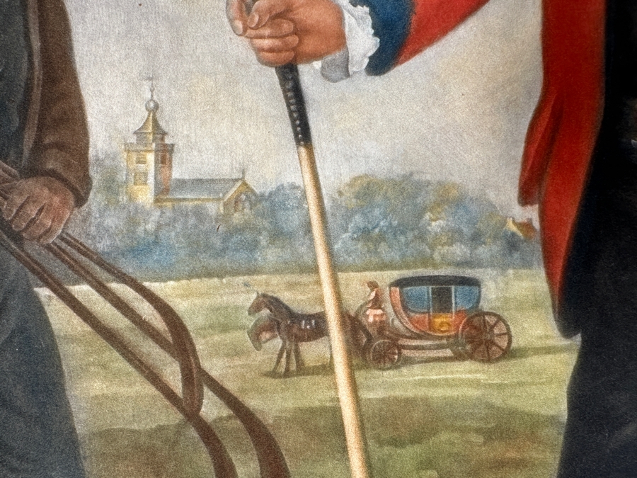 Just Added - Vintage 1962 Lawrence Josset Engraving Of David Allan's Painting William Inglis, C. 1712-1792 - Surgeon And Captain Of The Honourable Company Of Edinburgh Golfers Published By Frost & Reed (Bristol, England) Signed Lower Right 18.5 X 24 [Photo 9]