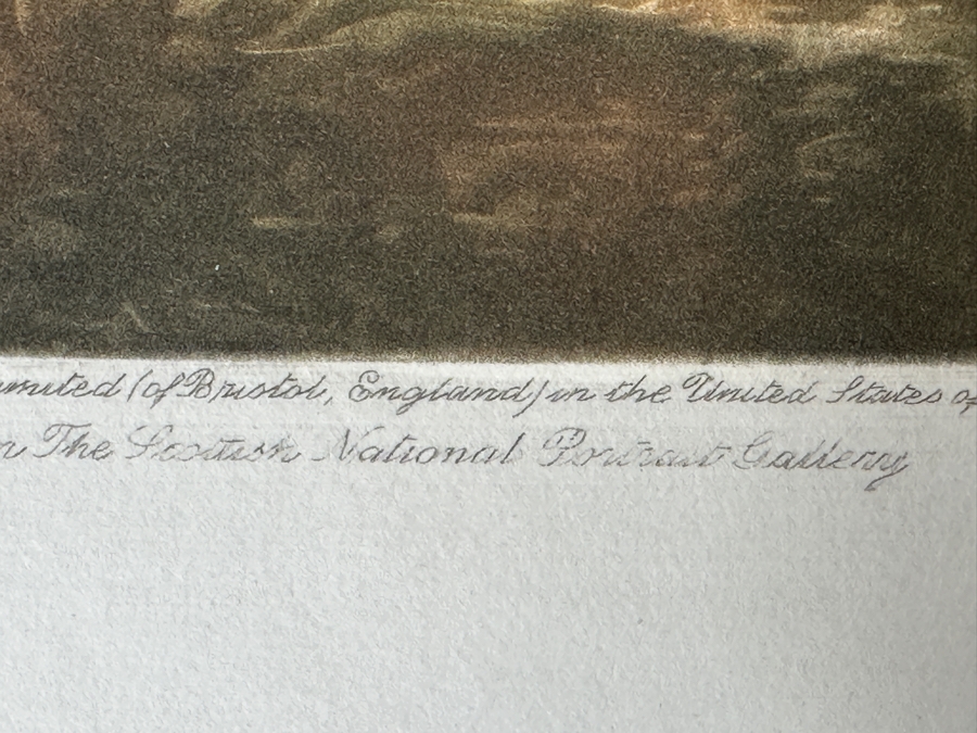 Just Added - Vintage 1962 Lawrence Josset Engraving Of David Allan's Painting William Inglis, C. 1712-1792 - Surgeon And Captain Of The Honourable Company Of Edinburgh Golfers Published By Frost & Reed (Bristol, England) Signed Lower Right 18.5 X 24 [Photo 13]