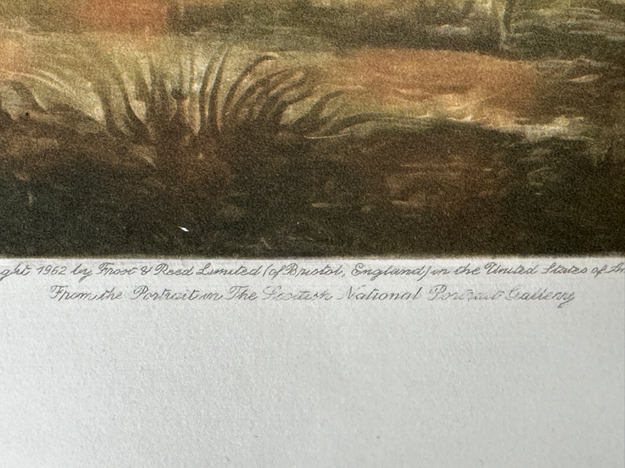 Just Added - Vintage 1962 Lawrence Josset Engraving Of David Allan's Painting William Inglis, C. 1712-1792 - Surgeon And Captain Of The Honourable Company Of Edinburgh Golfers Published By Frost & Reed (Bristol, England) Signed Lower Right 18.5 X 24 [Photo 15]