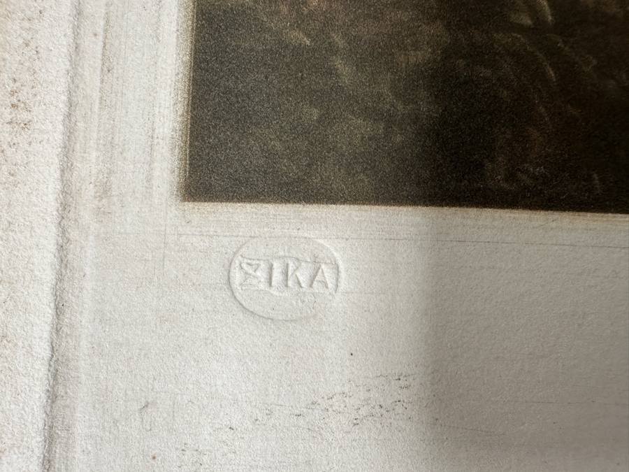 Just Added - Vintage 1962 Lawrence Josset Engraving Of David Allan's Painting William Inglis, C. 1712-1792 - Surgeon And Captain Of The Honourable Company Of Edinburgh Golfers Published By Frost & Reed (Bristol, England) Signed Lower Right 18.5 X 24 [Photo 10]