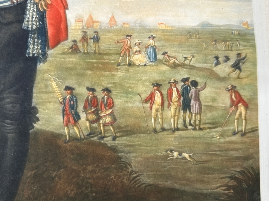 Just Added - Vintage 1962 Lawrence Josset Engraving Of David Allan's Painting William Inglis, C. 1712-1792 - Surgeon And Captain Of The Honourable Company Of Edinburgh Golfers Published By Frost & Reed (Bristol, England) Signed Lower Right 18.5 X 24 [Photo 7]