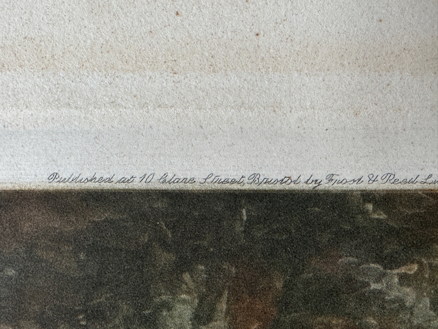 Just Added - Vintage 1962 Lawrence Josset Engraving Of David Allan's Painting William Inglis, C. 1712-1792 - Surgeon And Captain Of The Honourable Company Of Edinburgh Golfers Published By Frost & Reed (Bristol, England) Signed Lower Right 18.5 X 24 [Photo 21]