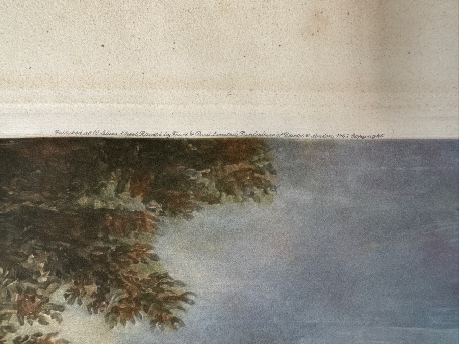 Just Added - Vintage 1962 Lawrence Josset Engraving Of David Allan's Painting William Inglis, C. 1712-1792 - Surgeon And Captain Of The Honourable Company Of Edinburgh Golfers Published By Frost & Reed (Bristol, England) Signed Lower Right 18.5 X 24 [Photo 20]