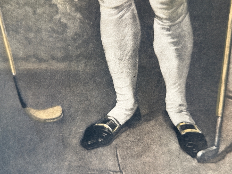 Just Added - Vintage 1812 William M. Ward Early Golf Engraving Of Lemuel Francis Abbott's Painting Henry Callender Esq - A Pioneer Of English Golf And Captain Of The Society Of Golfers At Blackheath 16 X 24 [Photo 6]